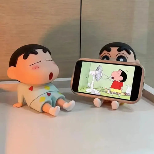 Crayon Shin-Chan Kawaii Phone Holder Figure-0