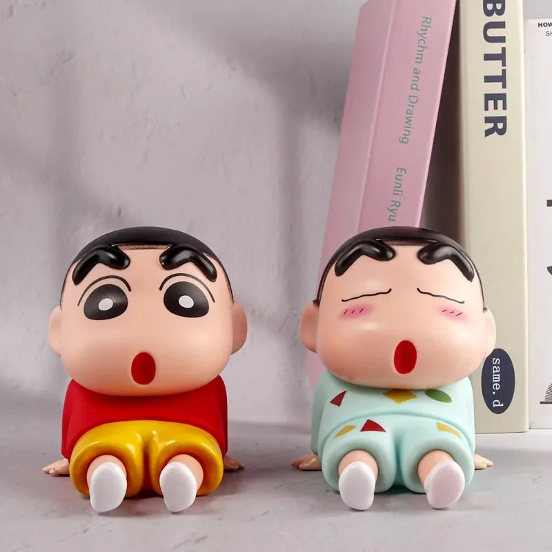 Crayon Shin-Chan Kawaii Phone Holder Figure-2