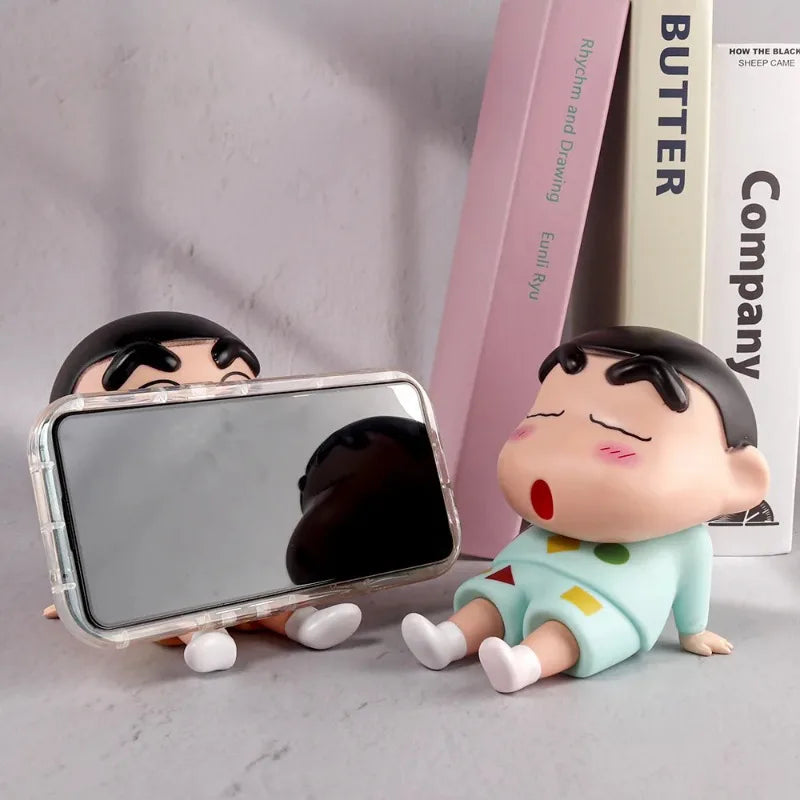 Crayon Shin-Chan Kawaii Phone Holder Figure-3
