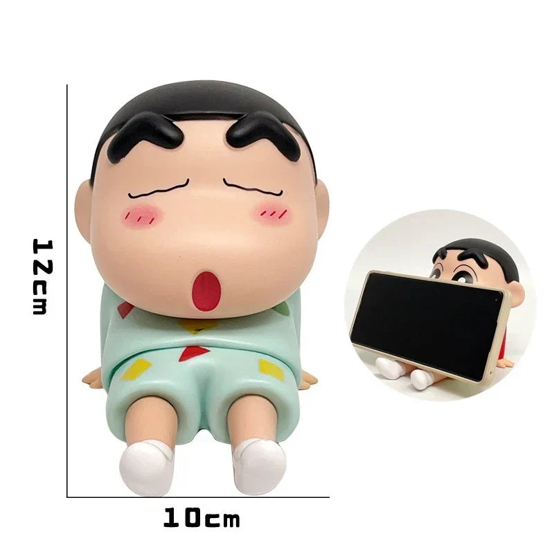 Crayon Shin-Chan Kawaii Phone Holder Figure-5